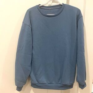 Blue crewneck